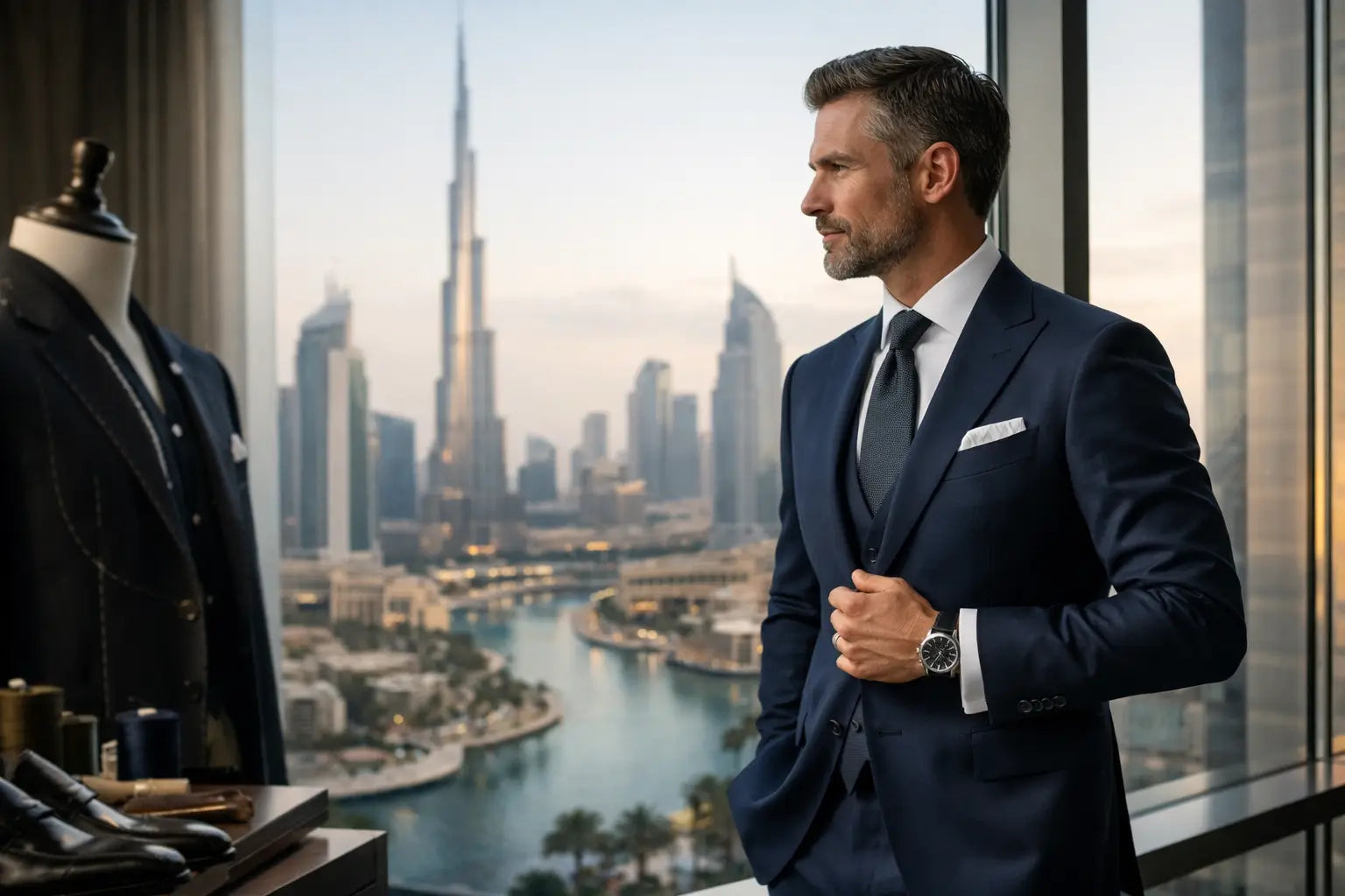 Luxury Tailoring Dubai for Men Who Lead