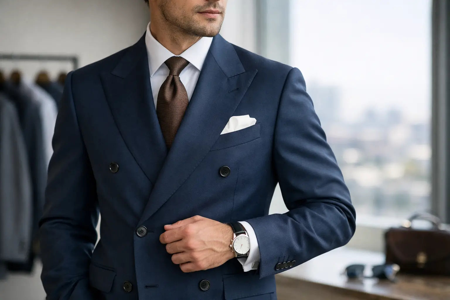 How to Style a Double Breasted Suit