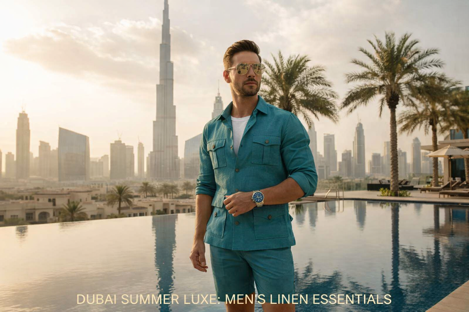 Luxury Summer Outfits for Men in Dubai