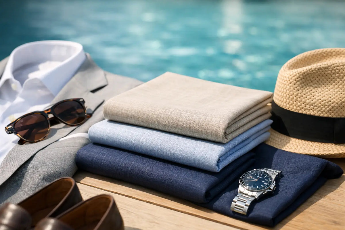 Summer Business Suit Fabrics That Perform