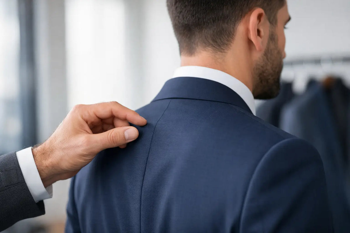 Suit Shoulder Fit Defines the Whole Jacket
