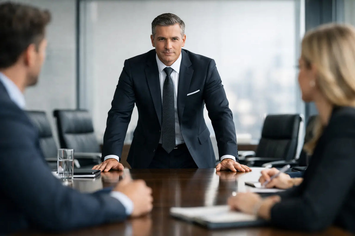 How to Dress for Boardroom Meetings With Authority