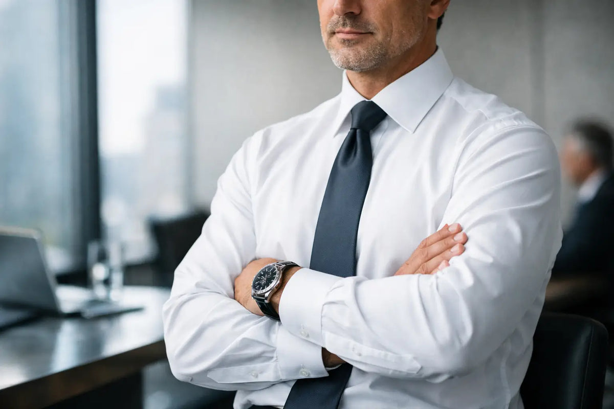 Executive Dress Shirts Built for Authority