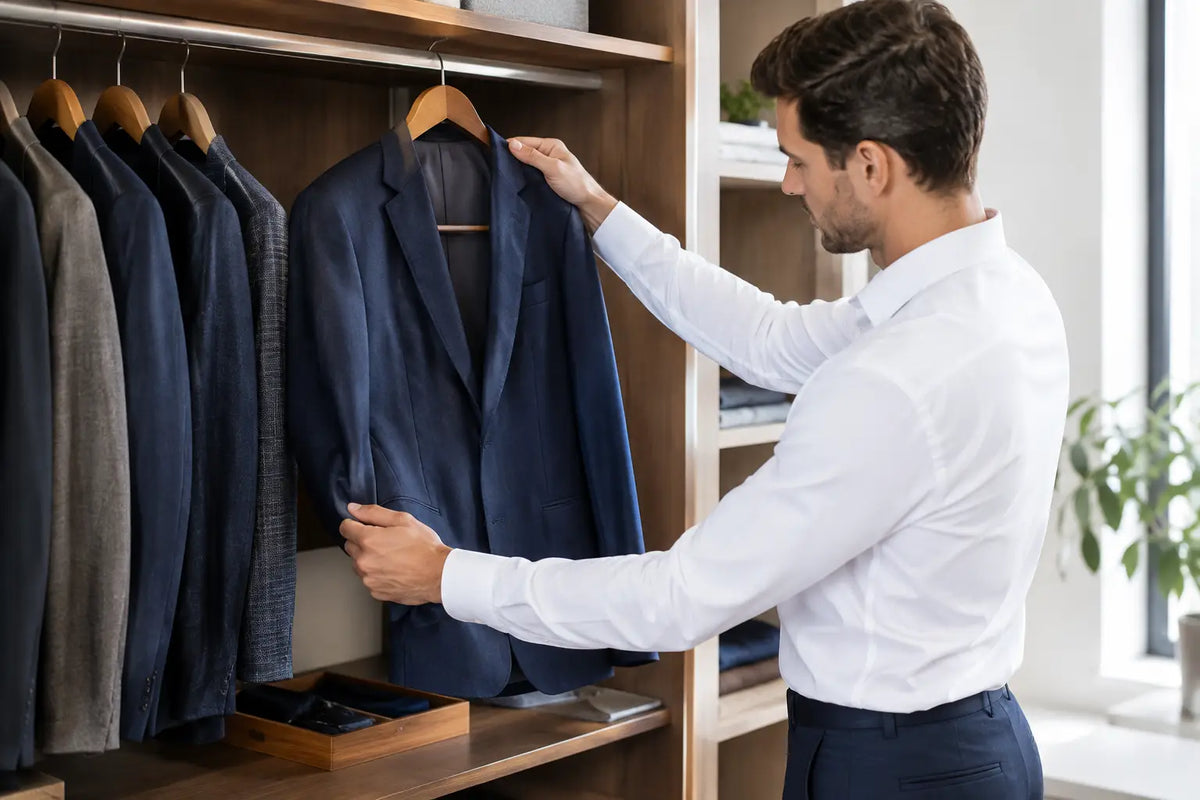 How to Store Bespoke Suits Properly at Home