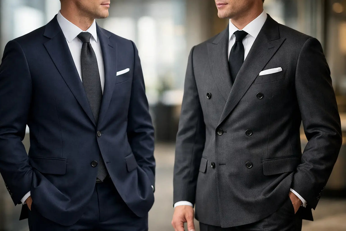 Single Breasted Versus Double Breasted Suits