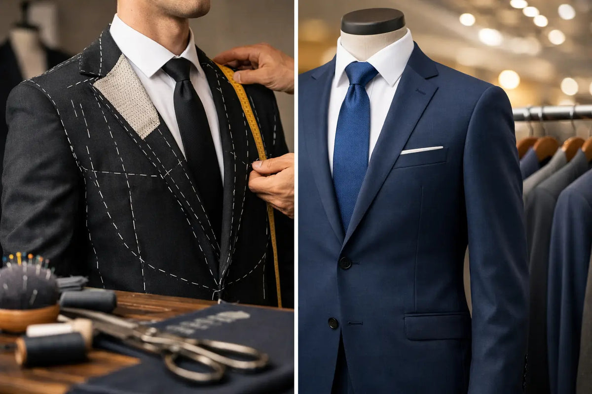 Tailored Versus Off-the-Rack Suits Compared