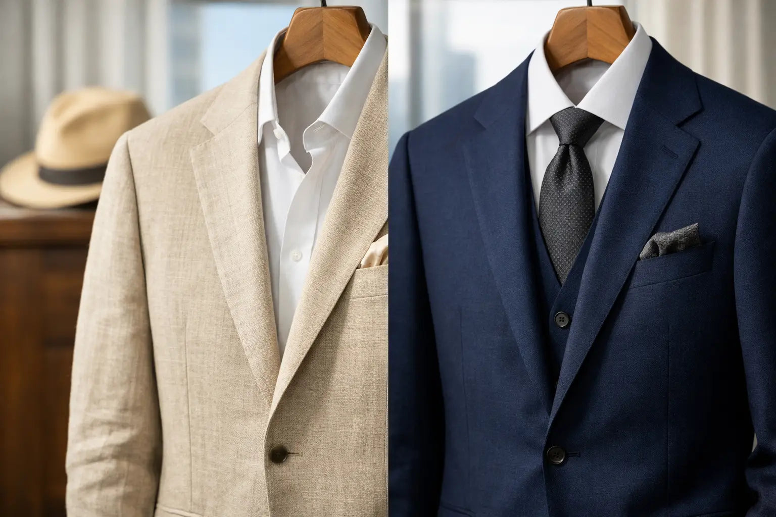 Linen Suit Versus Wool Suit: Which Is Right?