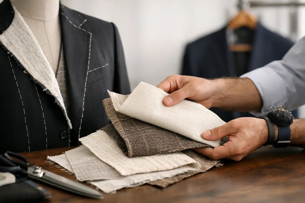 How to Select Suit Canvas for a Bespoke Jacket