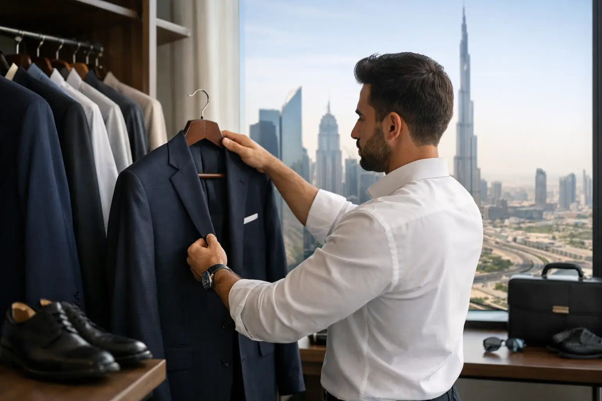 Executive Wardrobe Upgrade Case Study in Dubai