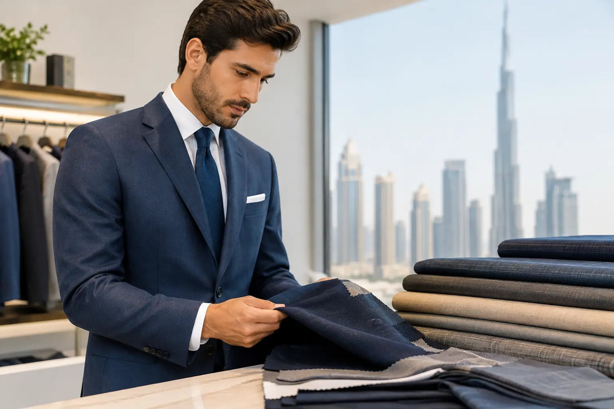 Best Fabrics for Dubai Suits for Lasting Comfort