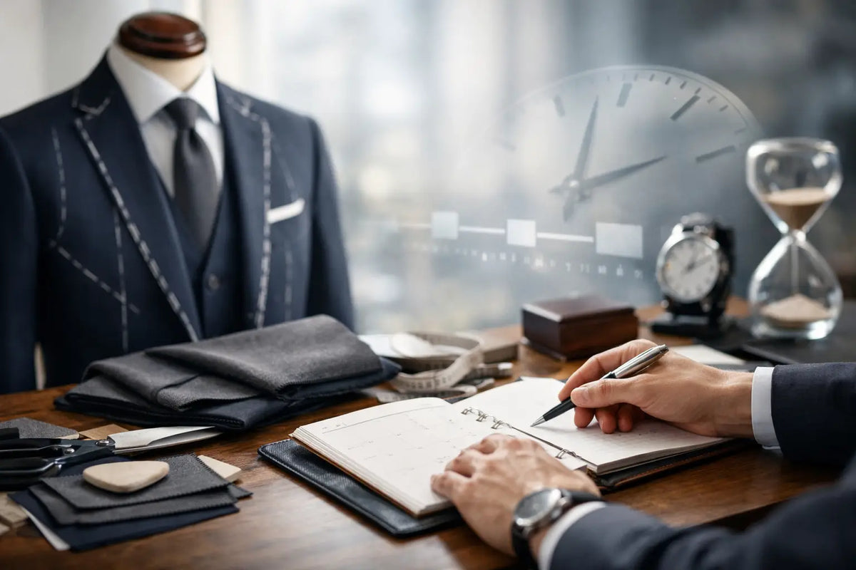 Planning Your Custom Suit Timeline With Precision