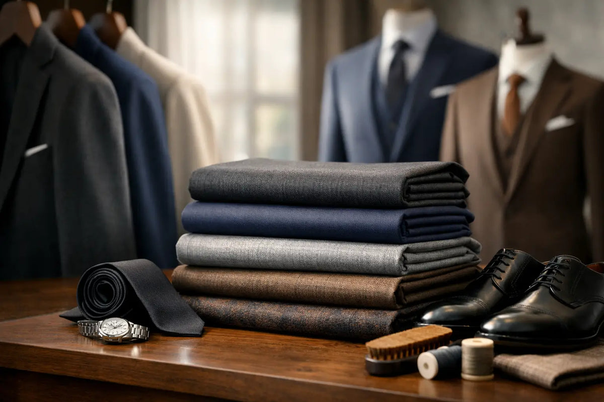 Best Fabrics for Suits, Chosen for Your Life