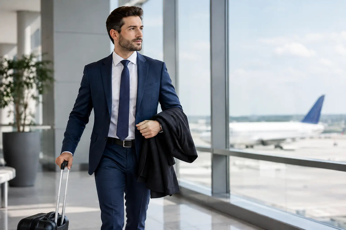 9 Best Travel Suit Features for Businessmen