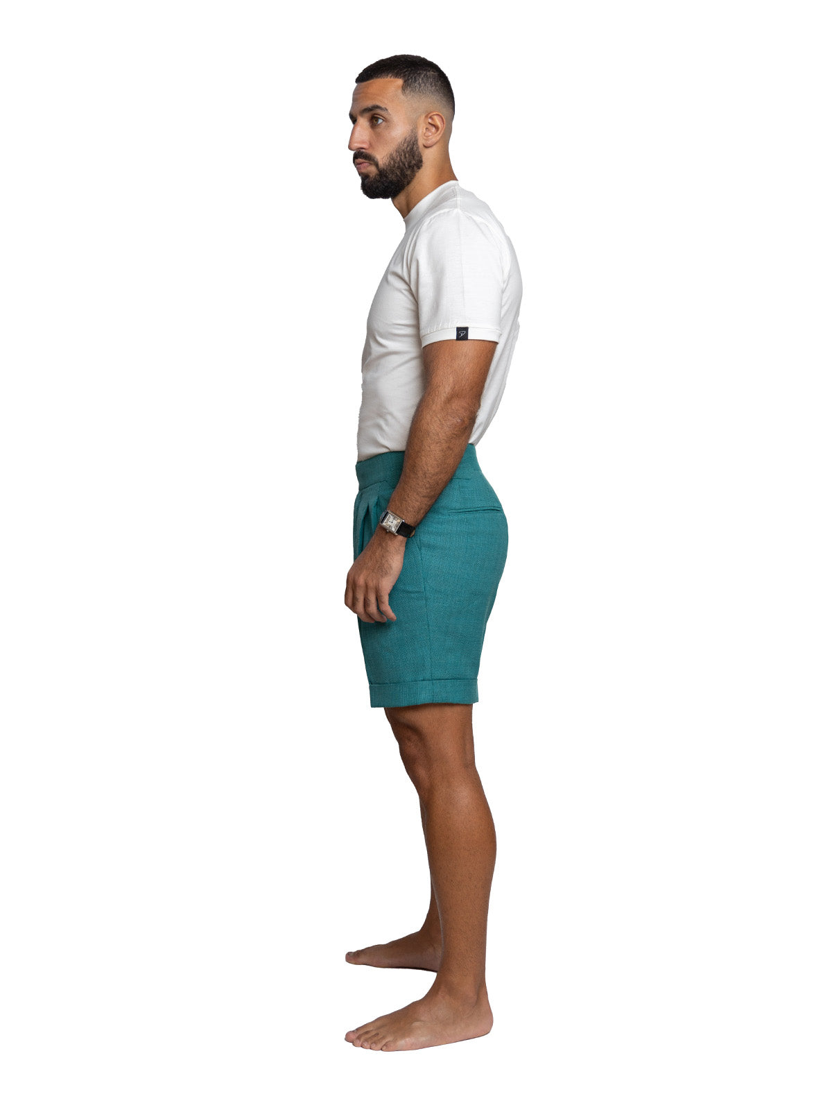 Mediterranean Teal Sariana Shorts