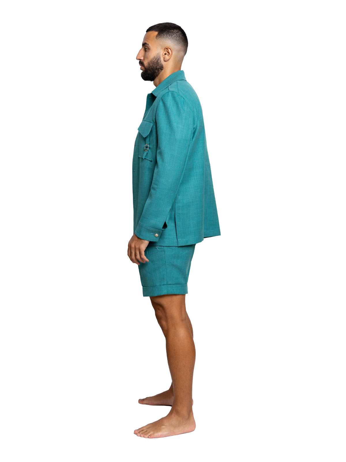 Mediterranean Teal Sariana Set