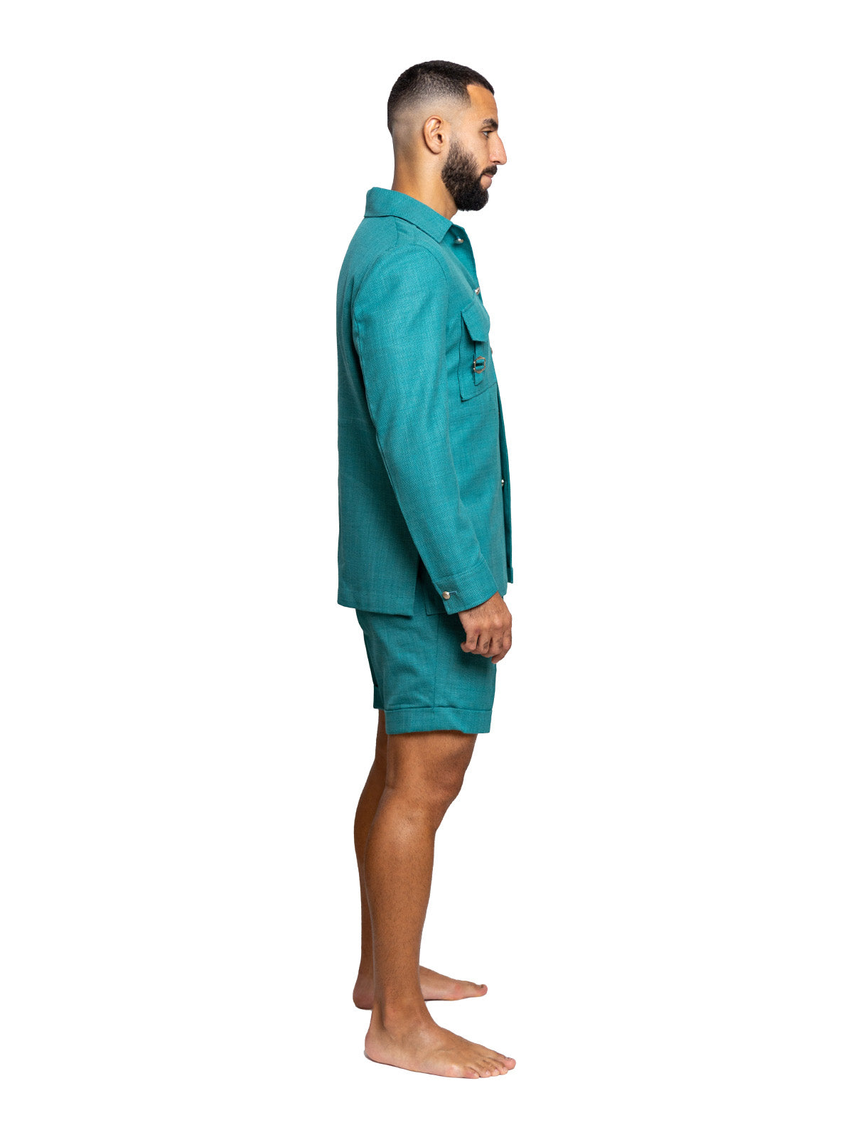 Mediterranean Teal Sariana Set