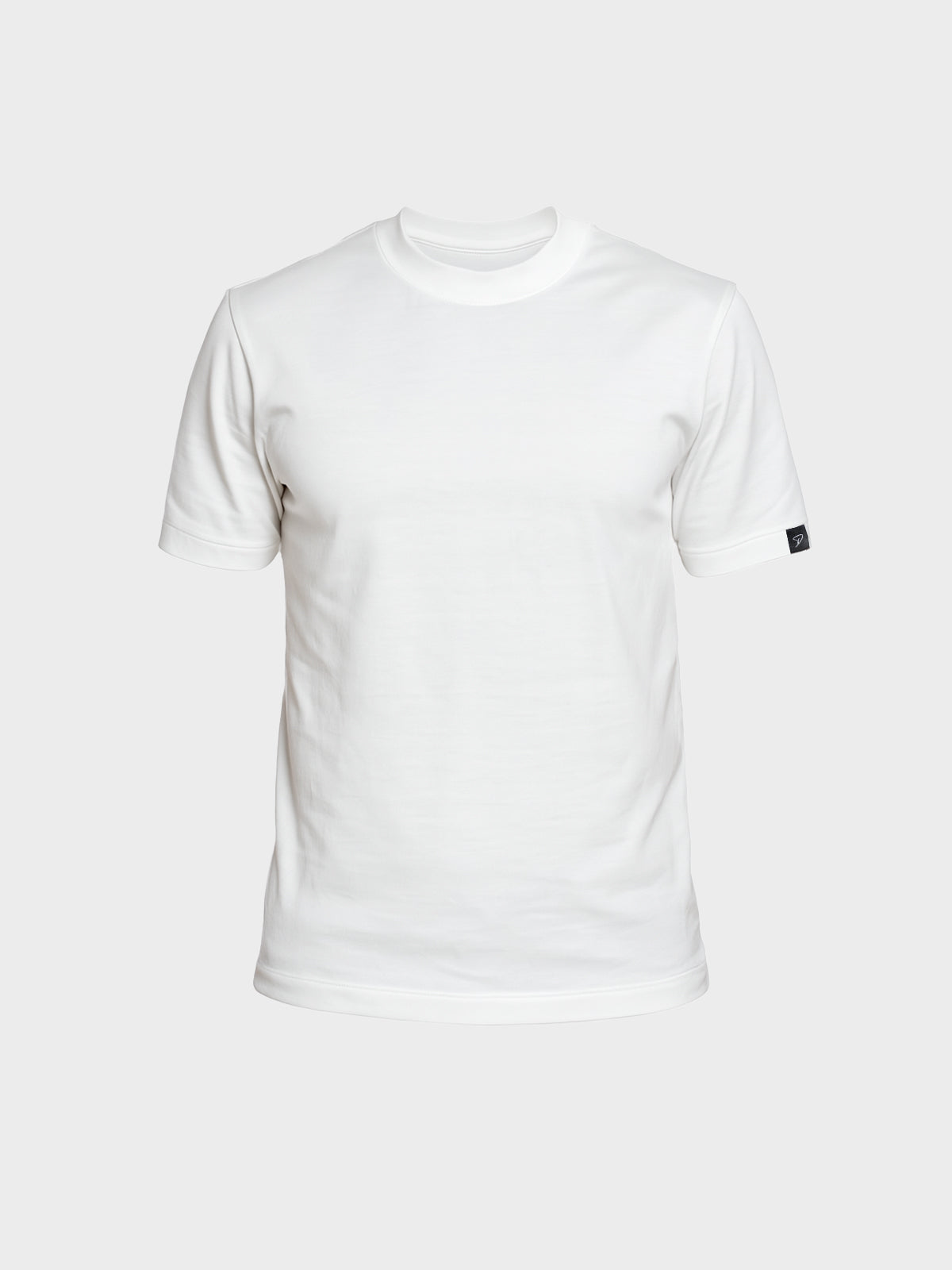 Porcelain White Mercerized Cotton T-Shirt