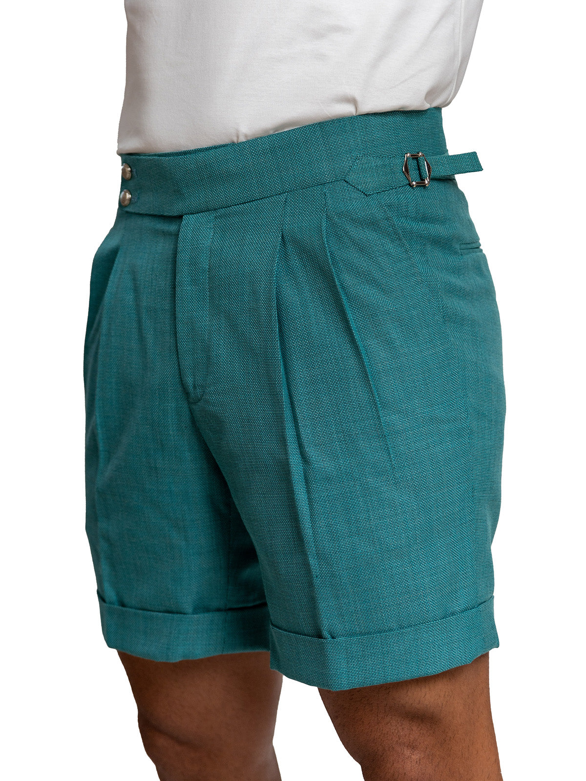 Mediterranean Teal Sariana Shorts